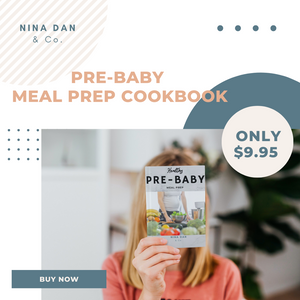 Pre-Baby Meal Prep Cookbook